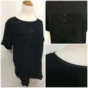 NWOT LOVERS+FRIENDS 'UP ALL NIGHT' Sequin Shirt